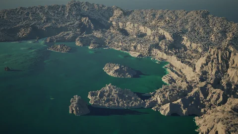 Coastal islands, boats and changing light — view 4
