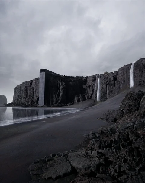 Modern architecture on a rugged Nordic island — view 3
