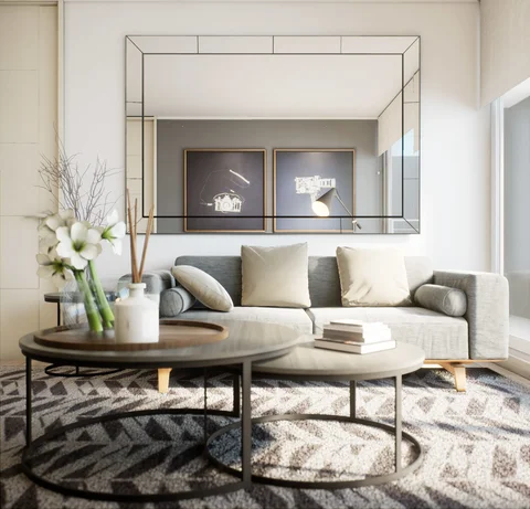 Interior spaces with plants and soft daylight — view 3