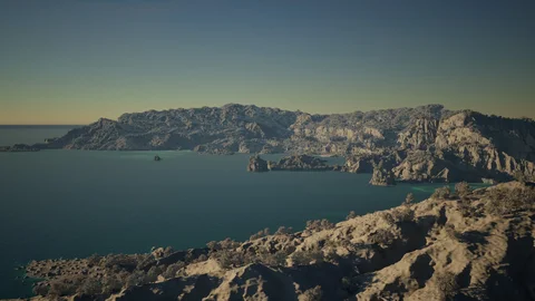 Warm coastal island environment inspired by Italy — view 6