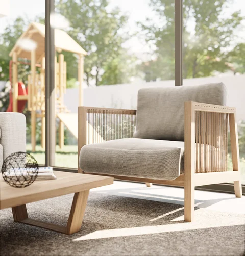 Interior spaces with plants and soft daylight — view 6