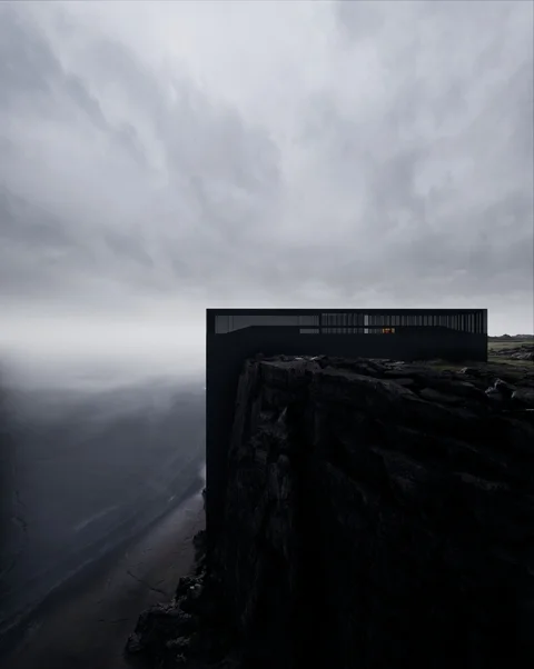 Modern architecture on a rugged Nordic island — view 4