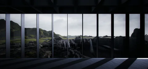 Modern architecture on a rugged Nordic island — view 5