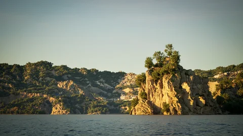 Warm coastal island environment inspired by Italy — view 5