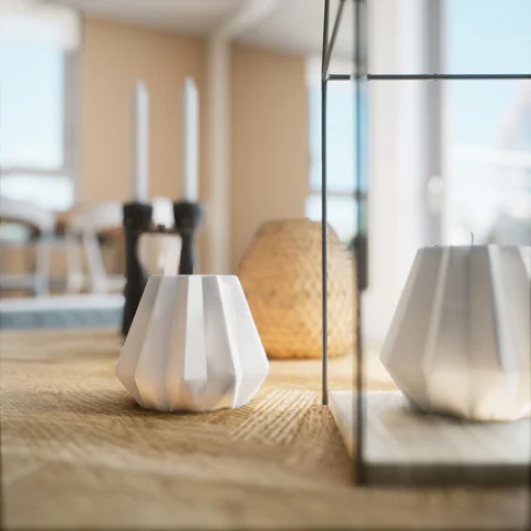 Kitchen, plants and interior details — view 6