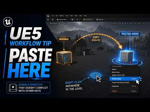 Thumbnail for Unreal Engine 5 Tip: Stop Dragging Objects Across the Scene