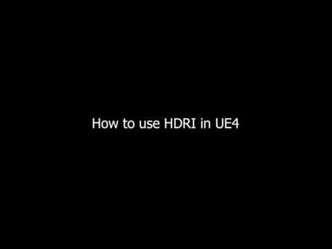 Thumbnail for How to use HDRI in UE4 4.20